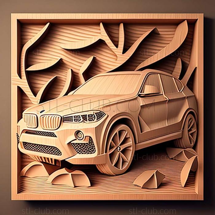 3D мадэль BMW X6 (STL)